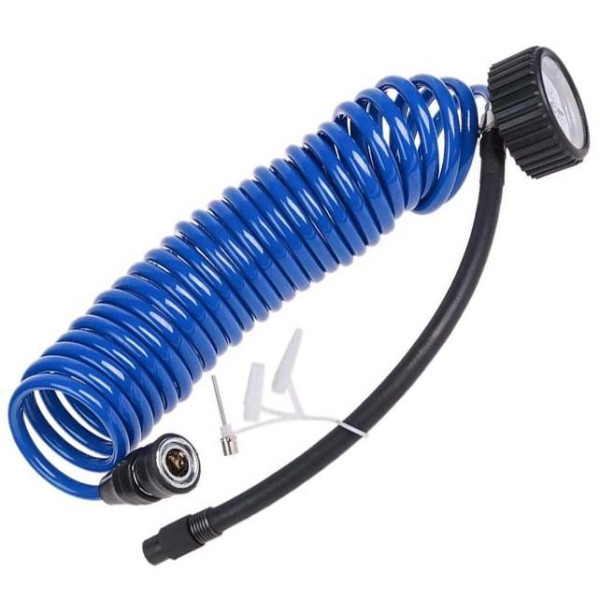 Компрессор автомобильный двухпоршневой Vitol 12v 360вт 90л 10атм 25А с дефлятором (K-72)