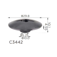 Кліпса моторний відсік теплошумоізоляція Ford, Chevrolet 94530387 (C3442)