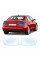 Антигравийная защитная бронепленка по лекалам для Audi A4 B8 2008-2015 - задние фонари стопы