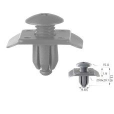 Клипса распорные Ford E7GZ17A Mazda Kia BF6750033 MBF6750033 (C393)
