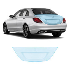 Антигравийная защитная бронепленка по лекалам для Mercedes-Benz C-Class W205 facelift 2018-2021 - зона крышки багажника
