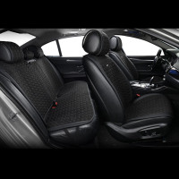Накидки для сидінь Beltex Monte Carlo комплект Алькантара Чорні