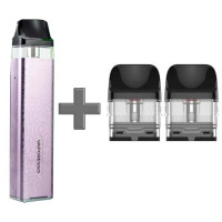 Багаторазовий Pod-Набір Vaporesso Xros 3 Mini 1000mAh 2 мл (Картриджів 1 ОМ 3 шт) Lilac Purple Бузково-Фіолетовий