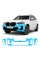 Антигравійна захисна бронеплівка за лекалами для BMW X3 G01 facelift 2021-2024 - передній бампер
