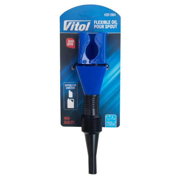 Лійка пластикова Vitol Гнучка Універсальна (VTDT-2804)
