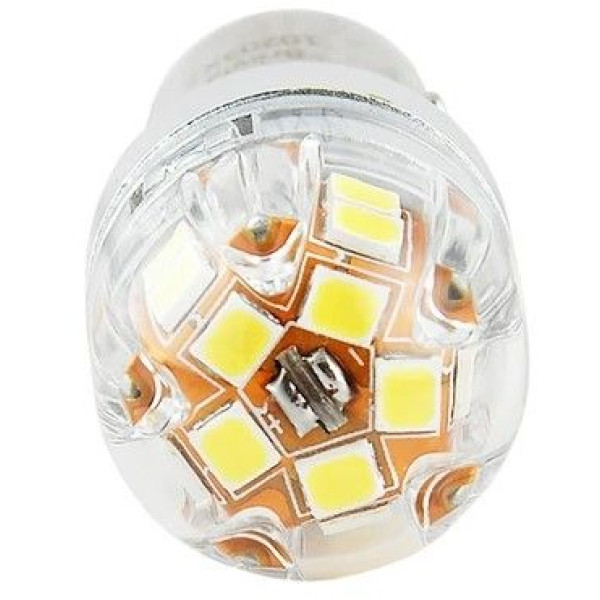 LED автолампа Brevia Spower 12/24V P21/5W 330Lm 15x2835SMD CANbus BAY 15d 2 шт (10203X2)