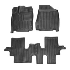 Комплект 3D ковриков в салон Infiniti JX/QX60 (2012-2020)(7 Seats)