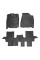 Комплект 3D килимків в салон Infiniti JX/QX60 (2012-2020)(7 Seats)