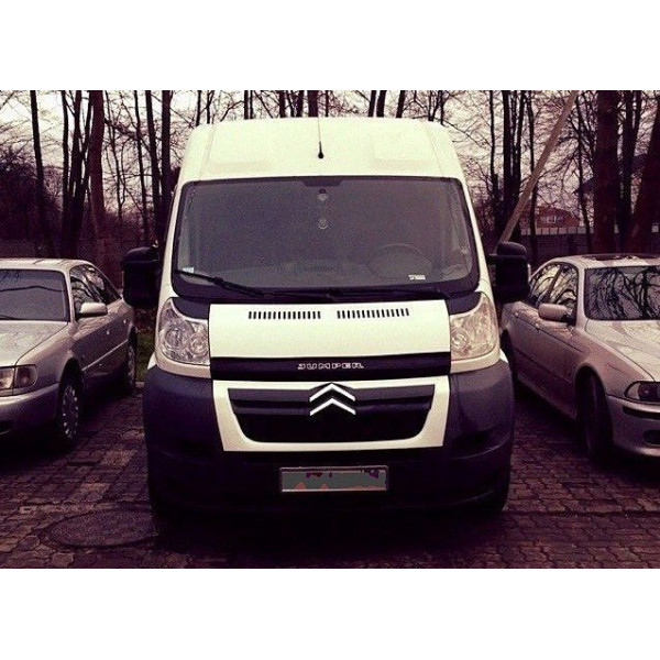 Дефлектор капоту мухобійка для Citroen Jumper 2006-2014
