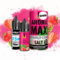 Рідина Самозаміс Flavorlab Aroma MAX  30мл 50мг Wild Strawberry Полуниця Суниця 