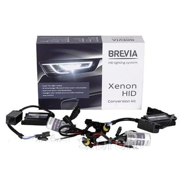 Комплект ксенону H3 6000K Brevia 14362 (Slim)
