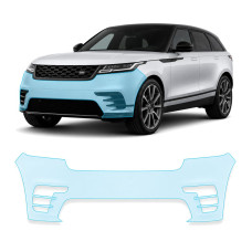 Антигравійна захисна бронеплівка за лекалами для Land Rover Range Rover Velar L560 facelift 2020- передній бампер
