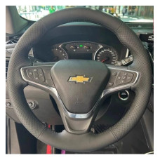 Чохол Обплетення Керма для Chevrolet Cruze/Malibu/Equinox 2016-2020 Шкіра (Модельна Викрійка) №14