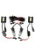 Комплект ксенону Solar H4 5000K 85V 35W P43t-38 Ballast+Wire 2 шт (4450)