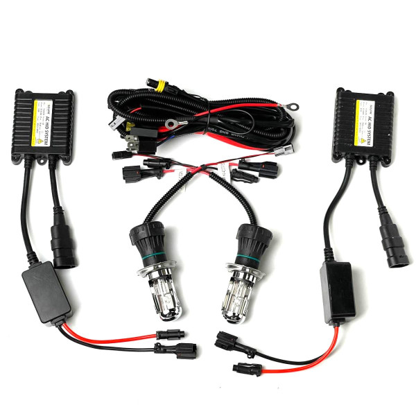 Комплект ксенону Solar H4 5000K 85V 35W P43t-38 Ballast+Wire 2 шт (4450)