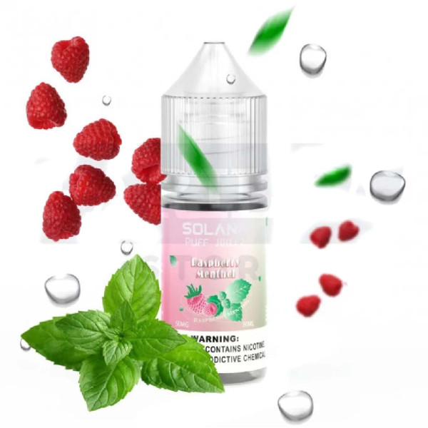 Жидкость Solana Raspberry Menthol (Малина Ментол)