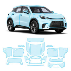 Антигравійна захисна бронеплівка за лекалами для Lexus LBX I 2023- повний кузов