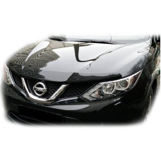 Дефлектор капота мухобойка Nissan Qashqai 2013-2017 (FH-Ni84)