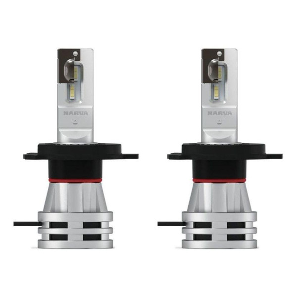 LED лампи автомобільні Narva H4 радіатор кулер 8000Lm 24W / 6500K / IP67 / 8-48V 2 шт (180323000)