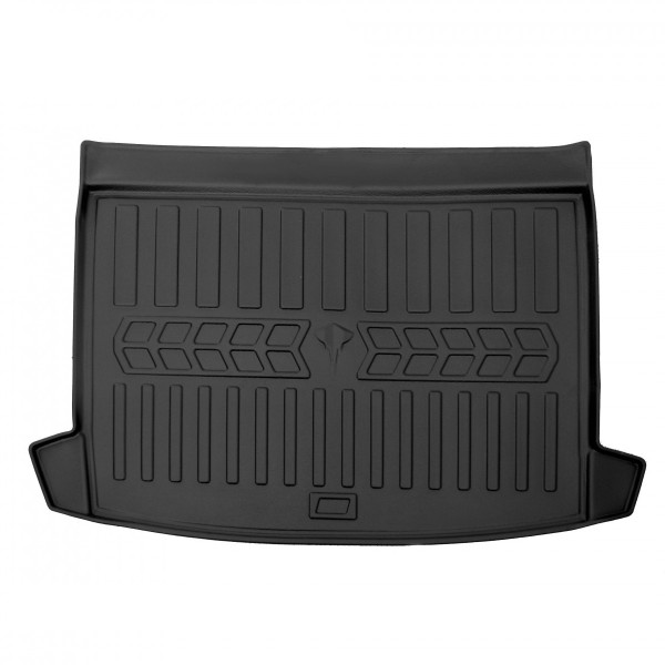 Килимок в багажник 3D для Renault Clio IV (2012-2019) (universal) (upper trunk)