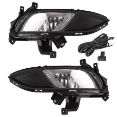 Противотуманные фары для KIA Cerato 2012-2015 H8 12V 35W с проводкой Комплект (KA-598B)