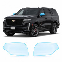 Антигравийная защитная бронепленка по лекалам для Cadillac Escalade V 2021- зеркала