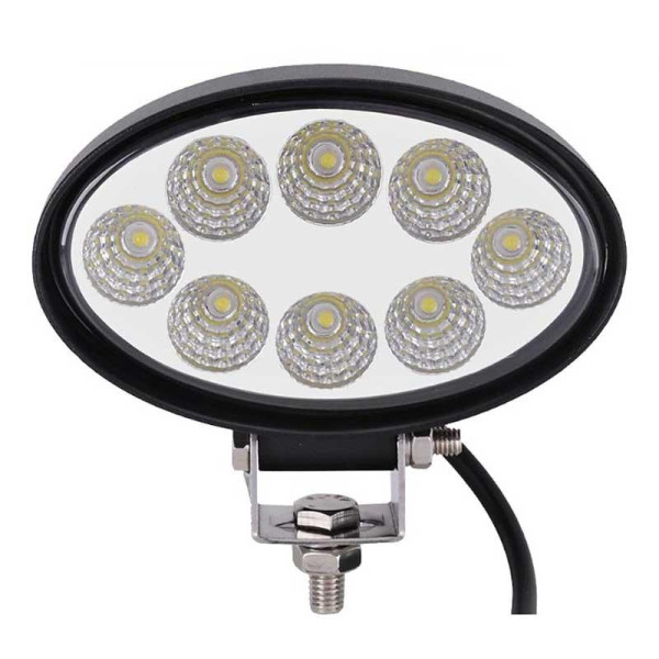 Додаткова LED фара 24W (3W*8) 10-30V 142x90x62 mm Ближній (38-24W) 1 шт
