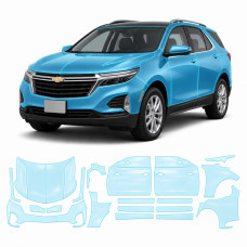 Антигравійна захисна бронеплівка за лекалами для Chevrolet Equinox IV 2021- повний кузов