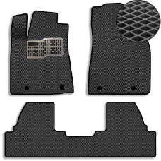 Коврики в салон EVA для Lexus RX 350 2009-2015 с подпятником Черные 5 шт