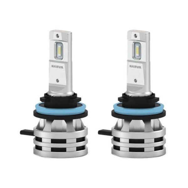 LED лампы автомобильные Narva H11 радиатор кулер 8000Lm 24W / 6500K / IP67 / 8-48V 2 шт (180483000)
