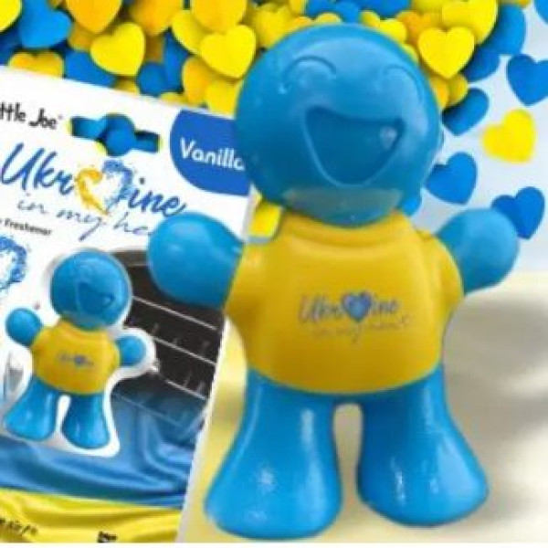 Ароматизатор на дефлектор Little Joe I LOVE UKRAINE Ваниль (LO260)