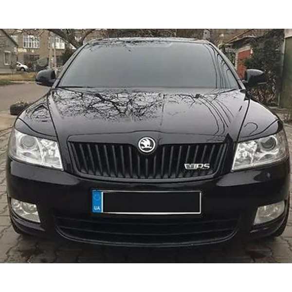 Вії фар Skoda Octavia A5 2010- Ресталінг Voron Glass