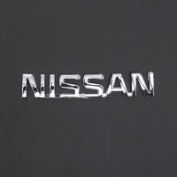 Эмблема надпись Nissan 120 x 22 мм скотч 3M