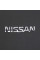 Емблема напис Nissan 120 x 22 мм скотч 3M