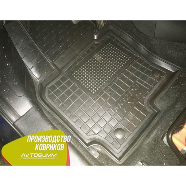 Водійський коврик в салон Mazda CX-5 2012- (Avto-Gumm)