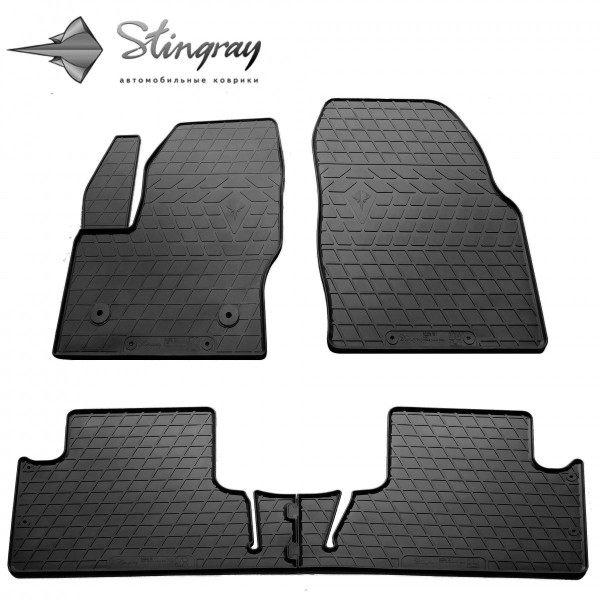 Комплект 3D ковриков в салон FORD C-Max 2011-