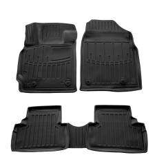 Автомобильные 3D коврики в салон для Mazda CX-7 2006-2012 (gasoline) / Высокий борт