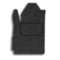 Килимок водія для Mitsubishi Outlander 2001-2006 з підп'ятником 1 шт (Carrera)