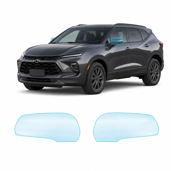 Антигравійна захисна бронеплівка за лекалами для Chevrolet Blazer III facelift 2023-2025 - дзеркала