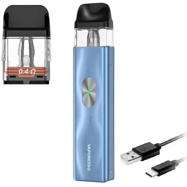Багаторазова Pod-система Vaporesso Xros 4 Mini 1000mAh 3 мл Ice Blue Синій