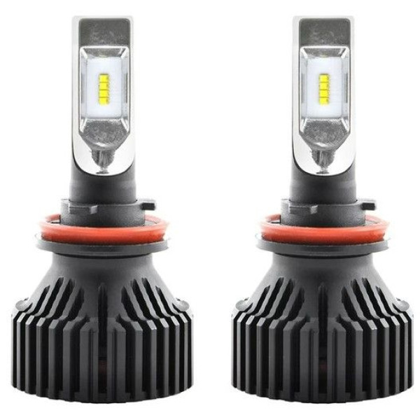 LED лампы автомобильные Solar H11 12/24V 60W 6500K 8000Lm IP65 радиатор и кулер (8311)