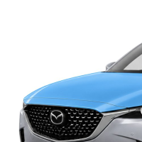 Антигравійна захисна бронеплівка за лекалами для Mazda CX-9 TC facelift 2020-2023 - капот і передні крила
