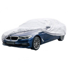 Автомобільний тент для седана Elegant Poliester / L 483x178x120 см / кишені під дзеркала замок (100 278)