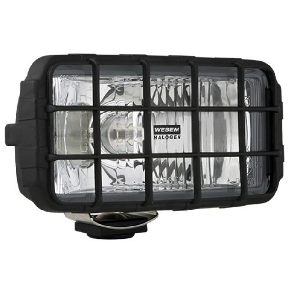 Протитуманна фара Wesem 180х86 mm / дальнє світло / з ґратами / 1 шт (4НР184.69)