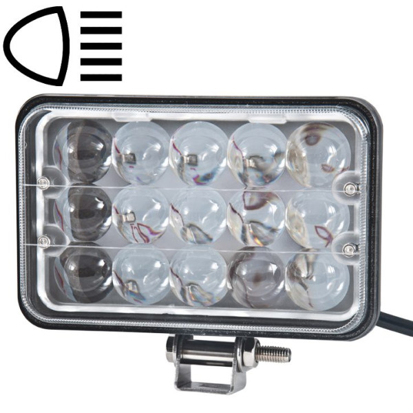 Світлодіодна додаткова LED фара BelAuto Sport Алюмінієвий корпус (BOL1503L)