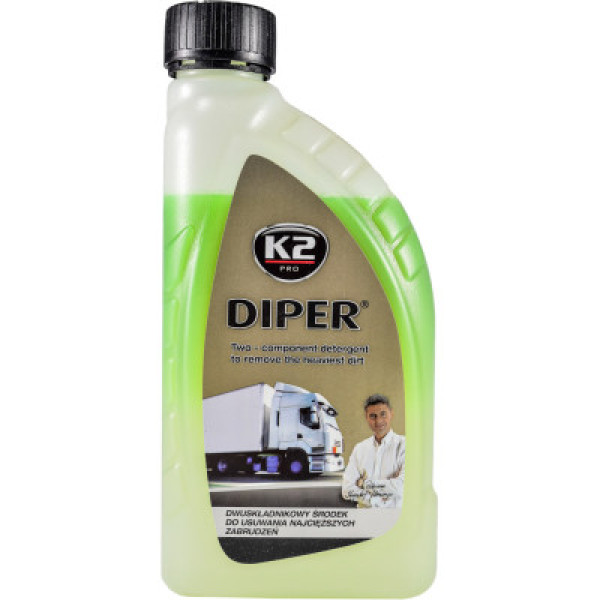 Пена активная для бесконтактной мойки K2 Diper PRO 1L 1:5 Оригинал (M802)