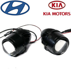 Протитуманні фари LED для Hyundai / Kia 2.0 45W 6000K Універсальні Біле Світло (GTW-G38)