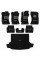 3D Коврики в салон EVA для Forester III 2008-2012 с подпятником 5 шт