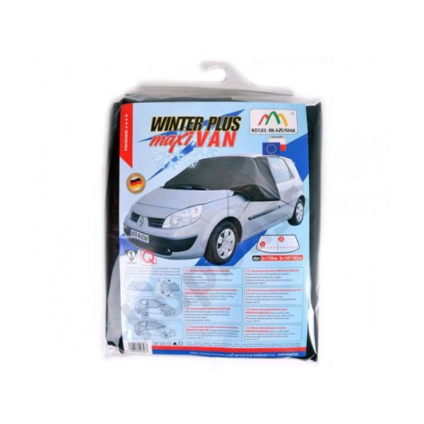 Чехол на лобовое стекло от замерзания 110 x 147 - 162 см Winter Plus Maxi Van