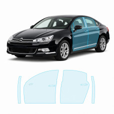 Антигравийная защитная бронепленка по лекалам для Citroen C5 III facelift 2012-2017 - зоны дверей и стойки окон